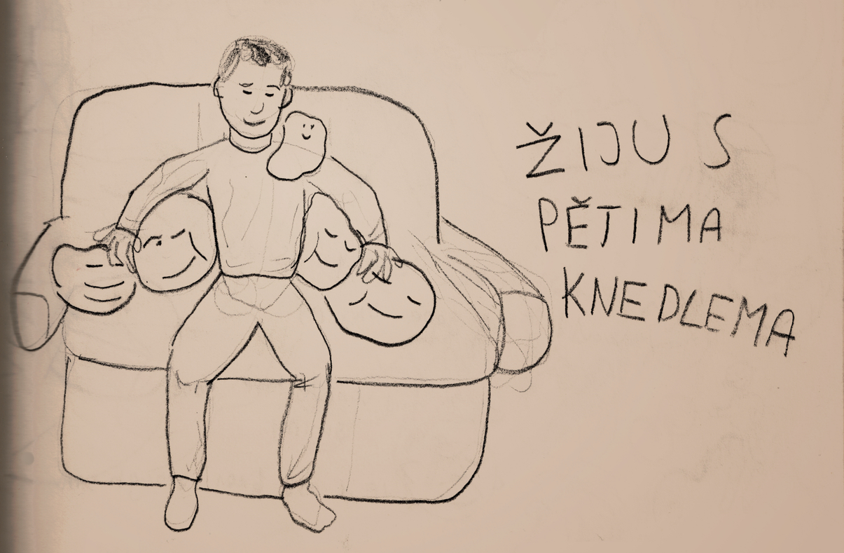 Žiju s pětima knedlema