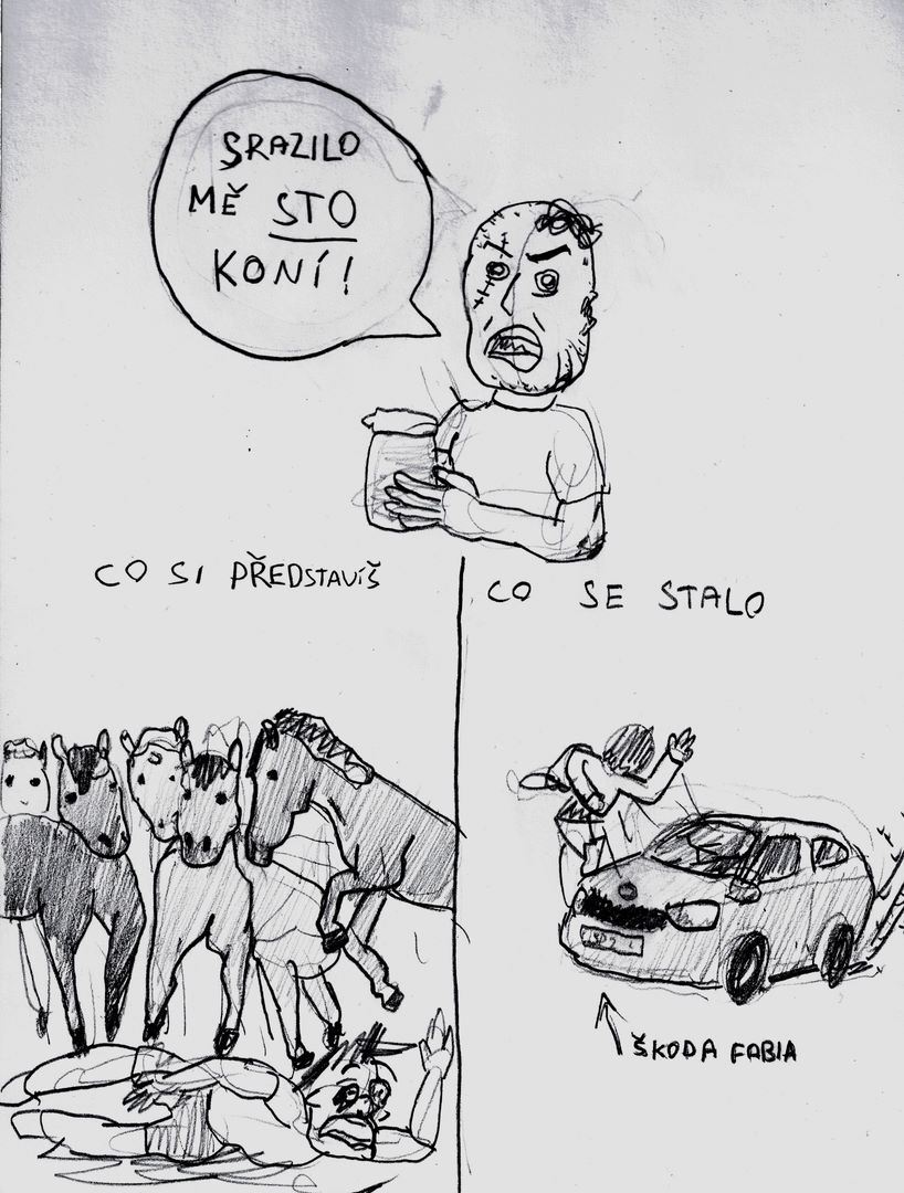 Výkon srážky
