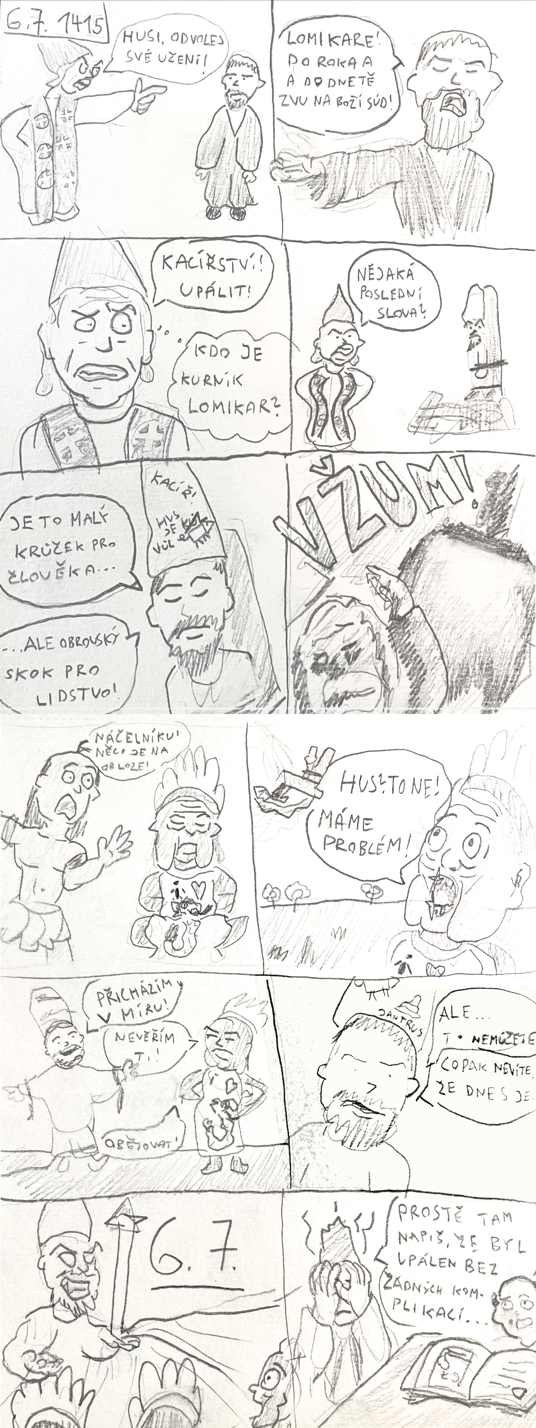 Historie Jana Huse